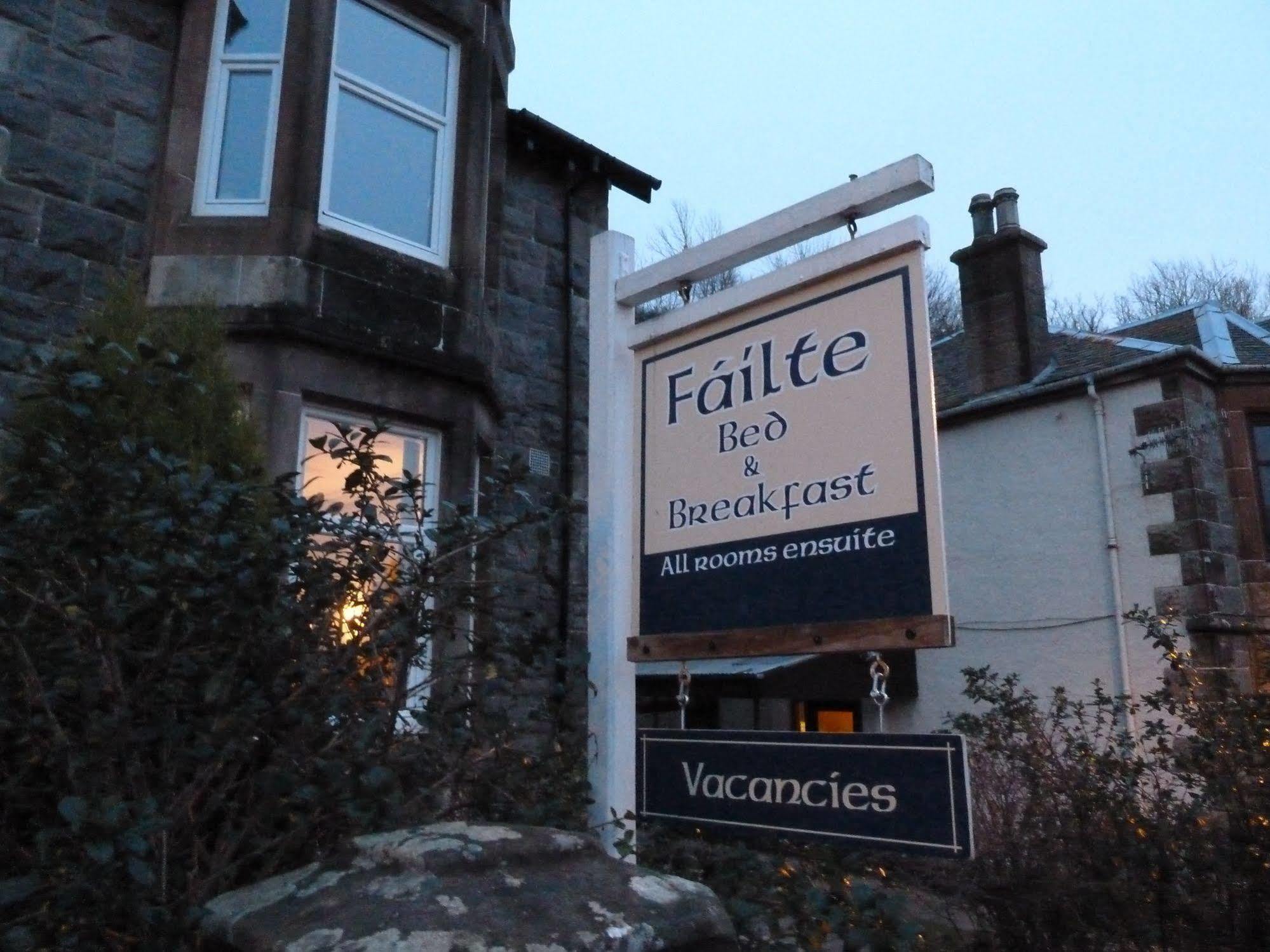 Failte Bed & Breakfast Bed and Breakfast Oban Esterno foto